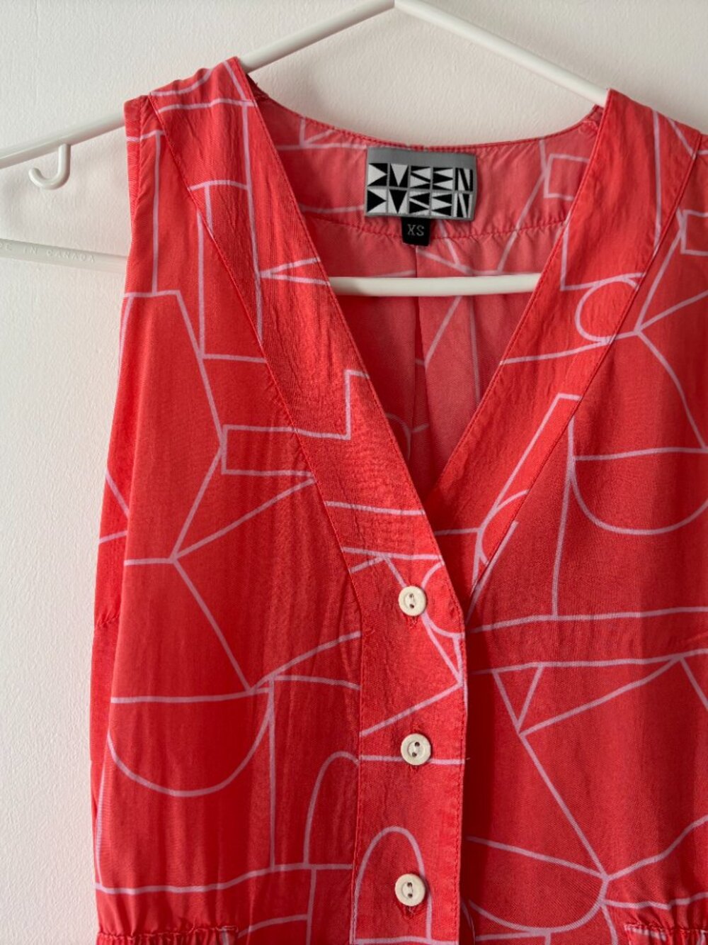 Dusen Dusen Pink Patterned Summer Jumpsuit - Picture 5 of 6